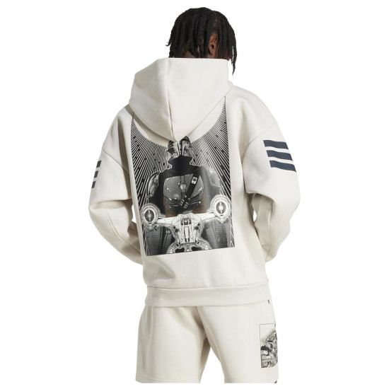 Adidas Ανδρικό φούτερ x Star Wars The Mandalorian Back Graphic Hoodie